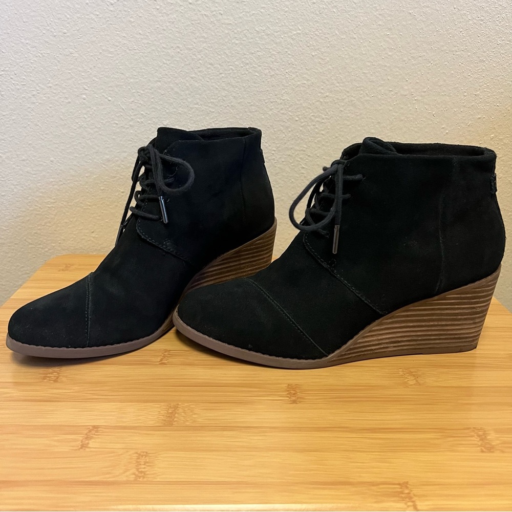 TOMS Lace-up Hyde Boot - 8 Womens